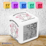 Time4Gift Megcsókolhatod a puha popómat világító ébresztő óra