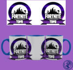 Time4Gift Fortnite logo bögre (Kék)