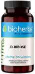 Bioherba D-Ribose, 540 mg, 100 капсули, Bioherba