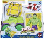 Disney Set de joaca Spidey and his Amazing Friends - Figurina si accesoriu, Hulk Figurina