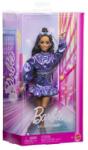 Barbie Papusa Barbie - Deluxe Style, cu rochie albastru metalizat Papusa