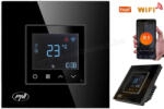 PNI Intelligens Wifi okos termosztát Gázkazánhoz és elektromos fűtéshez MCT26B-WIFI TuyaSmart Fekete (MCT26BWIFI)