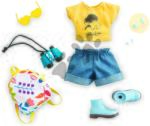 Corolle Set de îmbrăcăminte Nature & Adventure Dressing Room Corolle Girls pentru păpușă de 28 cm 7 accesorii de la 4 ani (CO610040)