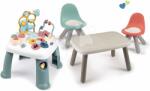 Smoby Set masă didactică Activity Table Little a scaun KidTable Smoby cu două scăunele și filtru anti UV (SM140303-20B)