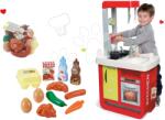Smoby Set bucătărie de jucărie Cherry Special Smoby cu sunet şi aparat de cafea şi alimente în plasă (SM310810-8) Bucatarie copii