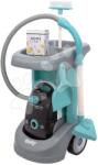 Smoby Cărucior de curățenie Rowenta Cleaning Trolley Smoby cu accesorii pentru copii de la 3 ani (SM330308)