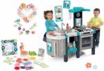 Smoby Set bucătărie electronică și florărie pentru producția de flori decorative Tefal French Touch Bubble Smoby cu sunete și material de rezervă (SM311206-38) Bucatarie copii