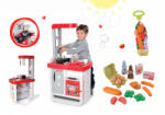 Smoby Set bucătărie Bon Appétit Smoby cu sunet şi aparat de cafea şi alimente în plasă Breakfast (SM310800-3) Bucatarie copii