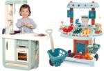 Smoby Set bucătărie Cherry Kitchen Smoby cu sunet şi aparat de cafea şi maşină de îngheţată Délices (SM310909-9) Bucatarie copii