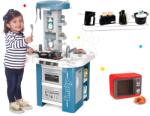 Smoby Set bucătărie cu echipament tehnic Tech Edition Smoby electronică cu microunde și electrocasnice 4 Tefal (SM311049-11) Bucatarie copii