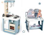 Smoby Set bucătărie cu sunete Bon Appetit Kitchen Grey Smoby cu măsuță medicală și păpușă (SM310823-1) Bucatarie copii