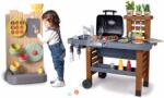 Smoby Set grătar pentru grădină și un perete de joacă Garden Kitchen Smoby cu bucătărie cu apă curentă și 6 activități de joc (SM312004-1) Bucatarie copii