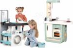 Smoby Set bucătărie și accesorii Cherry Kitchen Smoby cu funcții electronice și aspirator cu sunet (SM310914-5) Bucatarie copii