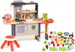 Smoby Restaurant cu bucătărie electronică Chef Corner Restaurant Smoby cu alimente și vase 50 piese (SM312303-39) Bucatarie copii
