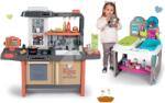 Smoby Set restaurant cu bucătărie electronică Kids Restaurant și cabinet veterinar Smoby cu animăluțe de pluș (SM312304-2) Bucatarie copii