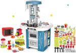 Smoby Set bucătărie cu echipament tehnic Tech Edition Smoby electronică cu microunde și aparat de vafe cu alimente (SM311049-12) Bucatarie copii