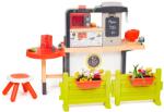 Smoby Restaurant cu bucătărie electronică Chef Corner Restaurant Smoby cu pult și microunde (SM312314-L) Bucatarie copii