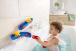 AquaPlay Pistă de apă pentru cadă cascadă Cascade Sploshy AquaPlay 24 piese cu figurina Lotte în barcă cu stropitoare de la 18 luni (AQ1300)