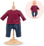Corolle Set hăinuță Striped T-shirt&Pants Mon Grand Poupon Corolle pentru păpușa de jucărie de 36 cm de la 24 de luni (CO140630)