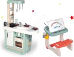 Smoby Set bucătărie de jucărie Cherry Smoby cu sunete și bancă de desen Magik Desk (SM310909-14) Bucatarie copii