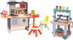 Smoby Restaurant cu bucătărie electronică Chef Corner Restaurant Smoby și stand de înghețată cu vafe (SM312314-E) Bucatarie copii