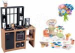 Smoby Set bucătărie modernă Loft Industrial Smoby și florărie Flower Market pentru realizarea propriilor flori (SM312600-4) Bucatarie copii