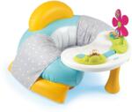 Smoby Fotoliu cu măsuță de joacă Cotoons Smoby cu căptușeală din material și floare cu sunete și lumini de la 6 luni (SM110232)
