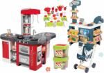 Smoby Set bucătărie Tefal Studio XXL Smoby cu bule magice şi set de prânz și supermarket (SM311025-13) Bucatarie copii
