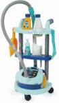 Ecoiffier Cărucior de curățenie cu aspirator Vacuum Trolley Clean Home Écoiffier cu 8 accesorii de la 3 ani (ECO2772)