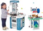Smoby Set bucătărie cu echipament tehnic Tech Edition Smoby electronică cu clinică veterinară și cățeluș (SM311049-13) Bucatarie copii