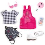 Corolle Set de îmbrăcăminte Pop Music & Fashion Dressing Room Corolle Girls pentru păpușă de 28 cm 7 accesorii de la 4 ani (CO610020)