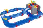 AquaPlay Pistă de apă cu port Harbour AquaPlay cu macara pompă de apă și 3 bărcuțe și 2 figurine (AQ1543)
