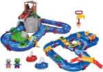 AquaPlay Set pistă de apă Adventure Land AquaPlay aventuri sub cascadă și Megabridge cu ecluză și poduri cu pompe de apă (AQ1547-2)