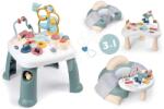 Smoby Set măsuță didactică Activity Table Little cu scaun Smoby scăunel cu husă textilă Cosy Seat (SM140303-3)