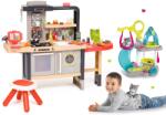 Smoby Set restaurant cu bucătărie electronică Chef Corner Restaurant Smoby cu căsuță pentru pisică Cat's House cu sunete Căsuță pentru pisică Cat's House Veterinary Smoby electronică cu sunete tobogan (SM31 Bucatarie copii