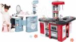 Smoby Set bucătărie și măsuță cosmetică Tefal Studio XXL Smoby electronică cu bule magice și salon de coafură (SM311025-22) Bucatarie copii
