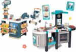 Smoby Set bucătărie de jucărie Tefal French Touch Smoby cu gheaţă, aparat de cafea şi magazin Supermarket cu casă de marcat (SM311206-24) Bucatarie copii