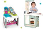 Smoby Set bucătărie cu sunete Cherry Kitchen Green Smoby cu clinică veterinară pentru animale (SM310911-6) Bucatarie copii