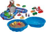 AquaPlay Set pistă de apă AquaPlay Adventure Land aventură sub o cascadă cu nisipar și bărci (AQ1547-17)