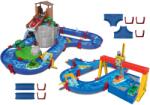 AquaPlay Set pistă de apă Adventure Land AquaPlay aventură sub cascadă și Container Port cu macara și cu elemente complementare (AQ1547-5)