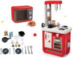 Smoby Set bucătărie electronică de jucărie Bon Appetit cu aparat de cafea Smoby și microunde Tefal Elec Micro Wave cu sunet și lumină (SM310819-2) Bucatarie copii