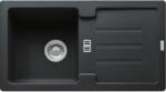 Franke STRATA STG 614-78 gránit mosogató fekete 780x435mm