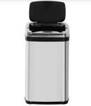 AOSOM Rozsdamentes acél szemetes szenzoros kuka 30 l hulladékgyűjtő