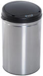 AOSOM Rozsdamentes acél automatikus szemetes 30 literes szenzoros szemeteskuka