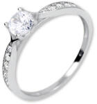 Soliter Brilio Gyönyörű gyűrű kristályokkal 229 001 00753 07 50 mm