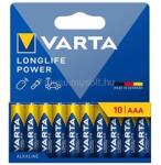 VARTA LONGLIFE POWER tartós elem (AA, LR06, 1.5V, alkáli) 10db/csomag (VARTA_4906121761) (VARTA_4906121761)