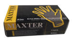 Maxter Gumikesztyű Maxter nitril PÚDER NÉLKÜLI, FEKETE ERŐSÍTETT 5, 5g "M" 100db/doboz, 10doboz/karton (DA503XSZHT9555002107123)