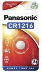 Panasonic gombelem CR1216, lítium, 1db/csomag (CR-1216EL/1B) (CR-1216EL/1B)