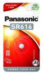 Panasonic óraelem SR616, ezüst-oxid, 1db/csomag (SR-616EL/1B) (SR-616EL/1B)