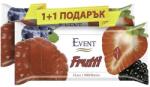 Event Промо пакет Event Frutti - Wild berries, влажни кърпи, 2 х 15 броя (2EV04FRF0202BR015A) - ozone